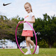 NIKE 耐克童裝甜美可愛(ài)夏季新款短袖+短裙女童排汗速干2件套