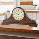 SEIKO 日本精工鐘客廳辦公室音樂(lè )可調音量整點(diǎn)報時(shí)夜間停止報時(shí)木座鐘 棕色