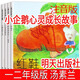 小企鵝心靈成長故事注音版4冊湯素蘭紅鞋子繪本小灰兔找朋友 帶拼音明天出版社一年級二年級閱讀課外書必讀拼音版