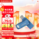 閃迪（SanDisk）128GB Type-C USB3.2 手機U盤(pán)DDC3藍色 讀速高達400MB/s 自動(dòng)備份 手機電腦兩用 雙接口大容量?jì)?yōu)盤(pán)