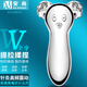 安尚美容器充電3D滾輪顯瘦儀臉面眼部下垂無(wú)線(xiàn)針灸震動(dòng)揉捏微電流按摩咬肌雙下巴提拉按摩V臉棒神器禮 無(wú)線(xiàn)充電 9檔針灸+5檔震動(dòng) 銀