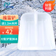 安大俠 雪鏟 塑料糧食鏟膠鏟推雪板耐磨塑料鍬 除雪推雪糧食推板 【塑鋼|白色|含桿】540mm*450mm CS375919