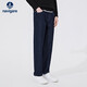 納維凱爾意大利小帆船男水洗牛仔長(cháng)褲保暖抑菌微闊腿褲1342573508 藍 31 