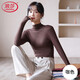 浪莎半高領(lǐng)款基礎(chǔ)打底衣女長袖內(nèi)搭修身高彈柔軟貼身打底衫