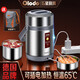 歐樂多（Olodo） 電熱飯盒加熱飯盒免注水上班族便攜可插電保溫飯盒304不銹鋼餐盒 本色銀【插電恒溫】餸三件套 2L