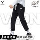 維動(dòng)（VEIDOORN）長(cháng)褲掌控運動(dòng)男束腳夏季美式訓練衛褲寬松籃球褲扎襪潮 V1333SZK梭織褲黑色 XL