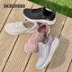 斯凱奇（SKECHERS）閃穿鞋女鞋一腳蹬軟底網(wǎng)面健步鞋休閑運(yùn)動(dòng)鞋健身鞋117504