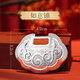 滇慶堂兒童長(zhǎng)命鎖999純銀平安鎖寶寶銀鎖吊墜嬰兒滿月周歲生日紀(jì)念禮物 如意鎖20g【配國(guó)檢證書+掛繩】