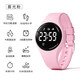 佑爍（ulsou） 電子手表新款初中生男孩女孩游泳防水鬧鐘韓版秒表兒童百搭學(xué)生 晨光粉