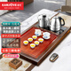 金灶（KAMJOVE）實(shí)木茶盤(pán)茶具套裝茶具燒水壺茶臺燒水器茶盤(pán)套裝家用簡(jiǎn)約 R-190 搭配E9爐、茶具、茶渣桶 1個(gè)