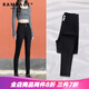 RAMPAGE高品質(zhì)超高腰牛仔褲女秋季新款彈力修身顯瘦時(shí)尚潮牌百搭鉛筆褲女 黑色長(cháng)褲【優(yōu)質(zhì)面料】 29