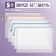 四季年華學(xué)科科目分類(lèi)文件袋大容量書(shū)袋試卷收納袋拉鏈作業(yè)袋學(xué)生用透明網(wǎng)紗防水A4資料袋語(yǔ)數英課本 5個(gè)莫蘭迪色系 無(wú)規格