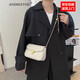 ANDSEEYOU品牌 斜挎包女 新款米奇單肩斜挎包女鏈條包小香風(fēng)菱格女士包包 白色