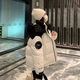 KANJOOP冬季工裝棉服女新款寬松網(wǎng)紅ins棉衣女潮韓版bf學(xué)生加厚棉襖外套 米色 L【建議119-138斤】
