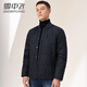 雪中飛輕薄羽絨內膽男士秋冬款純色內搭打底棒球領(lǐng)內恤 深藏青 L (175)