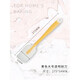 象本（zber） 象本烘焙工具 大號一體式硅膠刮刀做蛋糕烘培奶油抹刀橡皮刮刀鏟刀攪拌刮板 黃色大號透明刮刀