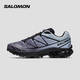 薩洛蒙（Salomon）男女款 戶外運動潮流搭配輕量透氣越野休閑鞋 XT-6 CHROMATIC 黑色 475908 10 (44 2/3)