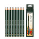 輝柏嘉（Faber-castell）9000素描鉛筆HB專業(yè)繪圖設(shè)計繪畫鉛筆成人美術(shù)學(xué)生初學(xué)者手繪專用12支裝美術(shù)寫生