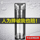 慕馨（moosen）玻璃杯男女士茶水分離杯雙層帶茶隔辦公茶杯高檔商務杯子團購定制 升級款水晶杯-深空灰+清潔杯刷