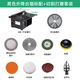 鞏家文玩 微型迷你小臺鋸diy木工電鋸臺磨機多功能切割臺鋸家用臺式切割機 400W升降臺鋸切割打磨套裝