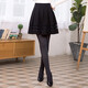特尚萊菲 春季新款百褶裙短裙女秋冬蕾絲拼接黑色半身裙a字裙高腰裙子 BHF915 黑色 M /2尺1-2尺2