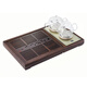 漢唐（hantang）黑紫檀實(shí)木茶盤(pán)整套功夫茶具套裝自動(dòng)上水一體知然大號茶臺排水式 黑紫檀知然+電器W7 68*41*7cm