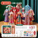欣格兒童手工diy服裝設計女孩玩具過(guò)家家國風(fēng)漢服古裝套裝生日禮物 唐朝【10套古裝+娃娃+禮盒】