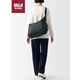 無(wú)印良品（MUJI）不易沾水 可折疊挎包 黑色 