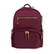 輕質(zhì)尼龍女士大容量雙肩包旅行通勤休閑電腦背包 酒紅色大號/0196300