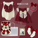 phibear 新生用品嬰兒禮盒秋季女寶純白公主滿月百日周歲禮服裙蝴蝶公主 蝴蝶公主豪華嬰兒禮盒A款 59cm(0-3個(gè)月寶寶)