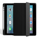 唯少【帶筆槽】適用iPad mini5/4保護套7.9英寸蘋(píng)果迷你第五/四代平板保護殼三折輕薄全包防摔軟殼皮套 經(jīng)典黑【升級左筆槽款】蜂窩三折皮套 ipadmini4/5【7.9英寸】