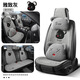 雅派馳汽車(chē)座墊冬季坐墊車(chē)墊羊毛絨車(chē)載秋冬天單片短絨毛墊座套車(chē)內可愛(ài) 潮酷熊羊羔絨-豪華版【雅致灰】