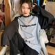 簡(jiǎn)豐姿長(zhǎng)袖t恤女慵懶風(fēng)打底衫2024新款秋季薄款上衣小個(gè)子寬松t恤插肩袖 拼色圓領(lǐng)衛(wèi)衣【黑灰色】 M