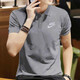 耐克（NIKE）POLO衫男士2025夏季翻領(lǐng)短袖網(wǎng)球服針織商務(wù)T恤健身籃球衣運動(dòng)服 CJ4457-063灰色 翻領(lǐng)短袖 純棉 L 建議身高170-175體重120-140斤