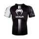 VENUM LOGOS毒液緊身衣 拳擊服 柔術(shù)防磨衣壓縮衣 緊身短袖 黑白 XL