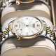 歐品客瑞士進(jìn)口機芯手表男機械表超薄全自動(dòng)男士手表商務(wù)高檔品牌男表 典藏版-3269-鋼帶間白