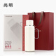 尚明保溫壺家用悶茶壺抗菌鈦銀離子智能溫顯燜泡水壺暖水瓶益君壺禮物 米白色800ml