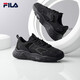 FILA 斐樂(lè )男鞋老爹鞋火星鞋復古跑鞋秋季時(shí)尚休閑運動(dòng)鞋 黑-BK （二代） 42