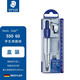 施德樓（STAEDTLER）小學(xué)生繪圖圓規(guī) 考試專(zhuān)用學(xué)習(xí)文具 鈍角安全針腳 550 50 550 60 盒裝（2個(gè)接頭可夾鉛筆/中性筆）