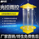 鑫科陽(yáng)農(nóng)用殺蟲(chóng)燈滅蟲(chóng)燈果園戶(hù)外防水茶園自動(dòng)光控雨控頻振式黑光誘蟲(chóng)燈 交流電40W大型雙層網(wǎng) 增強(qiáng)款