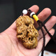 黃楊木手把件實(shí)木雕刻龍把件天然綠檀木解壓高檔雕刻手持藝術(shù)品 【剩11件】綠檀木