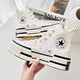 匡威（Converse）帆布鞋男鞋女鞋秋冬季新款解構1970s時(shí)尚潮流個(gè)性運動(dòng)鞋輕便百搭 A00915C白色 42