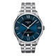 天梭（TISSOT）瑞士手表 杜魯爾系列1853經(jīng)典商務(wù)男士自動機械表 名品腕表 藍盤鋼帶 T099.407.11.048.00