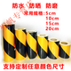 易方駕黑黃紅白反光膜警示膠帶反光貼條地貼紙防水安全標(biāo)識(shí)貼條黃黑斜紋 5cm黃黑斜紋45.7米