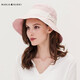 瑪麗亞·古琦（MARJA KURKI）遮陽(yáng)帽 夏季戶(hù)外防曬帽沙灘甜美漁夫帽 奧斯陸假日 粉色