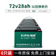 旭派72v28ah電池代步電動(dòng)車(chē)電瓶鉛酸綠駒6-DZF-28綠佳6只大陸6-DZF-24 72v28a(6只)換新.收同型號舊的 90