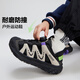 左西男童運(yùn)動(dòng)鞋兒童鞋子2025新款紐扣機(jī)能網(wǎng)面透氣休閑溯溪鞋 黑色 33