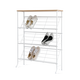 【9成新】佳佰 白色鞋架 多層簡(jiǎn)約鞋柜鞋架子鐵藝鞋子收納架現代簡(jiǎn)約 5801-WH