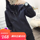 悍獸 戶(hù)外沖鋒衣三合一女秋冬加絨加厚情侶兩件套防風(fēng)團購工作服外套 黑色-女款(兩件套) L