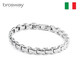 BROSWAY歐美時(shí)尚男士輕奢潮流手鏈高級感小眾輕奢飾品生日送男友禮物 BDP11 銀白 鏈長(cháng)205mm
